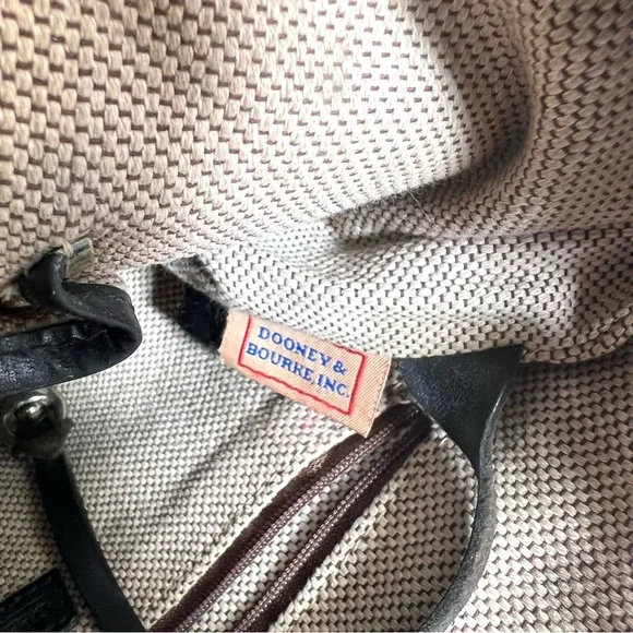 Dooney & Bourke Leather Shoulder Bag Black - Picture 12 of 13